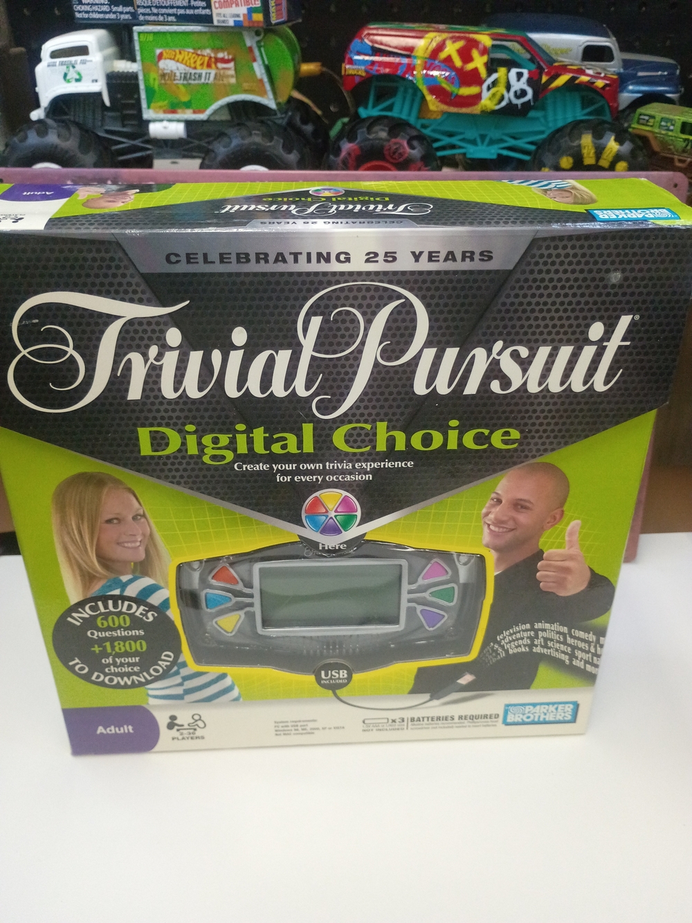 Trivial Pursuit Digital-Choice Board Game By Parker Brothers